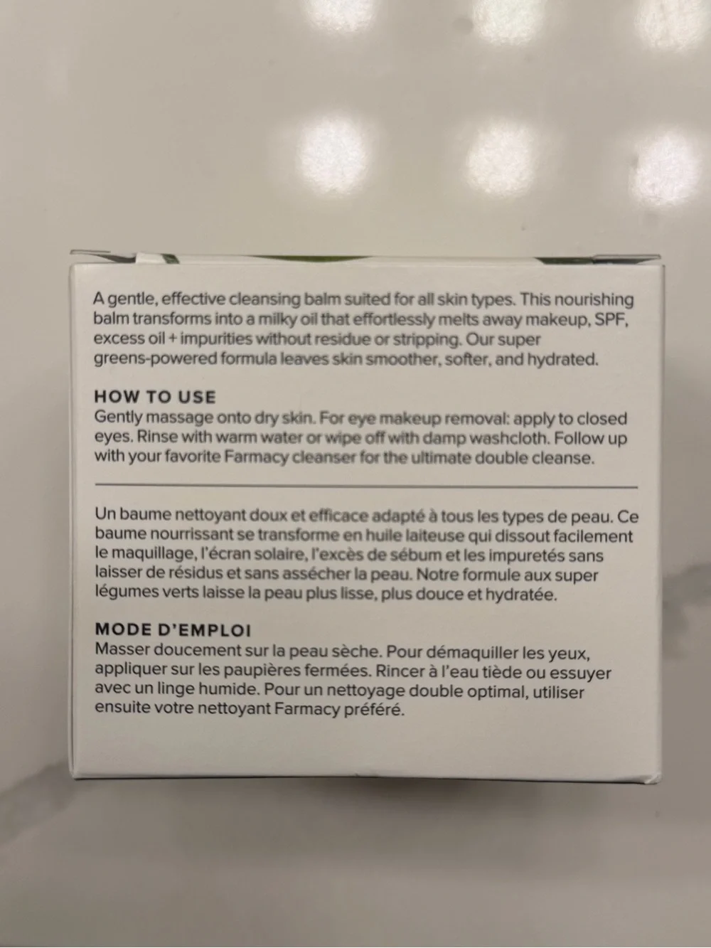 Farmacy Green Clean Cleansing Balm